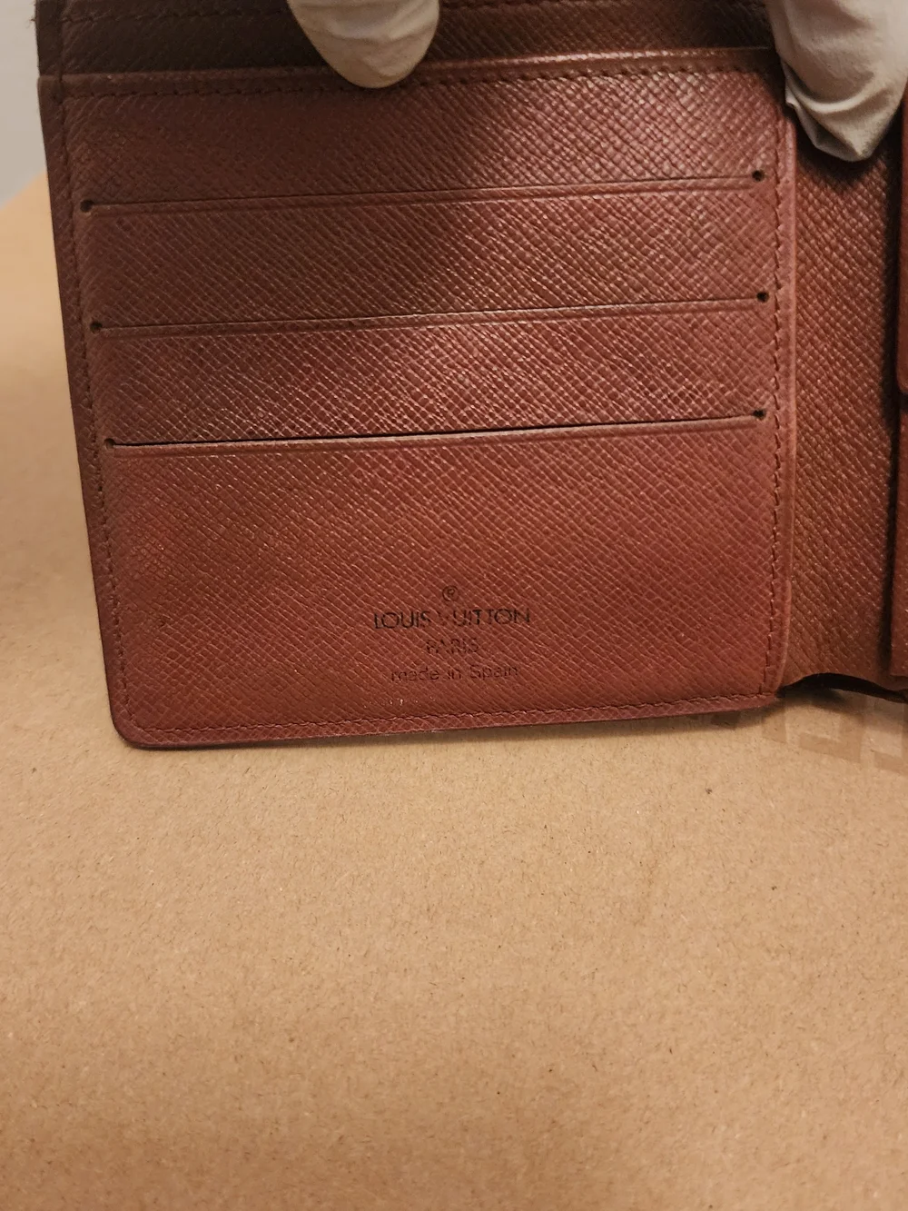 Louis Vuitton Monogram Canvas Mens Wallet - Brown & Gold